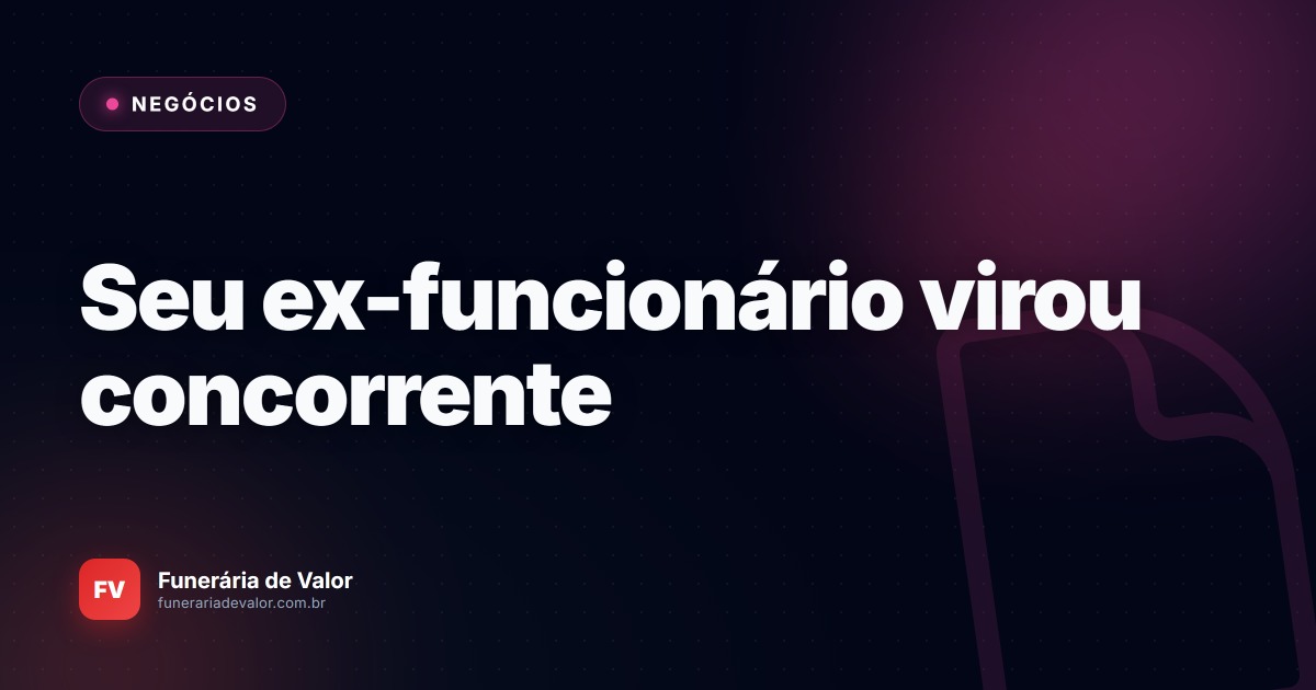 A demissão explosiva: O erro amador de liderança que transforma ex-funcionários nos seus piores concorrentes