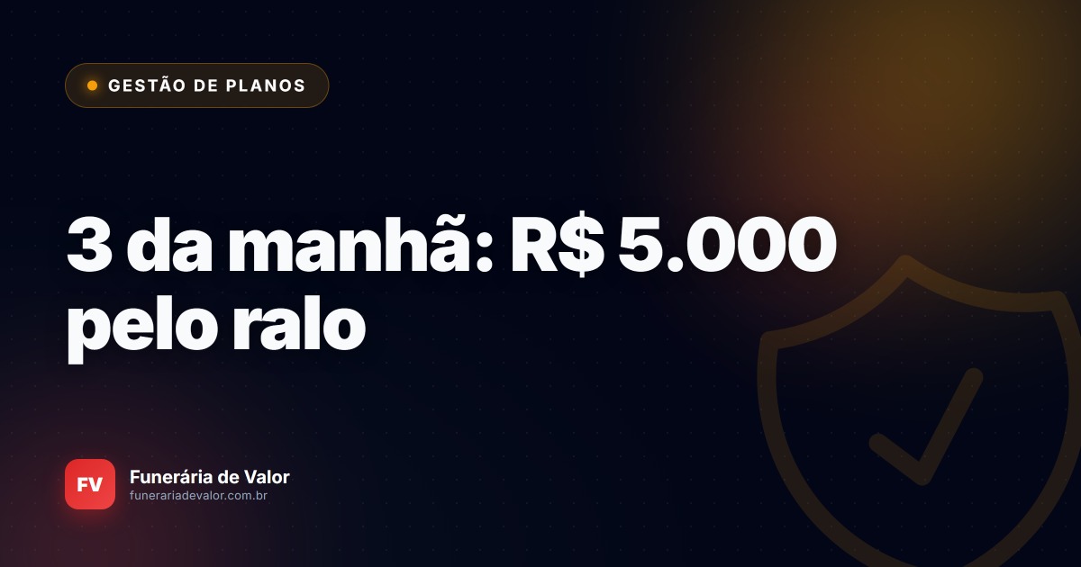 O erro fatal que seus atendentes cometem ao liberar velórios sem checar o status do plano