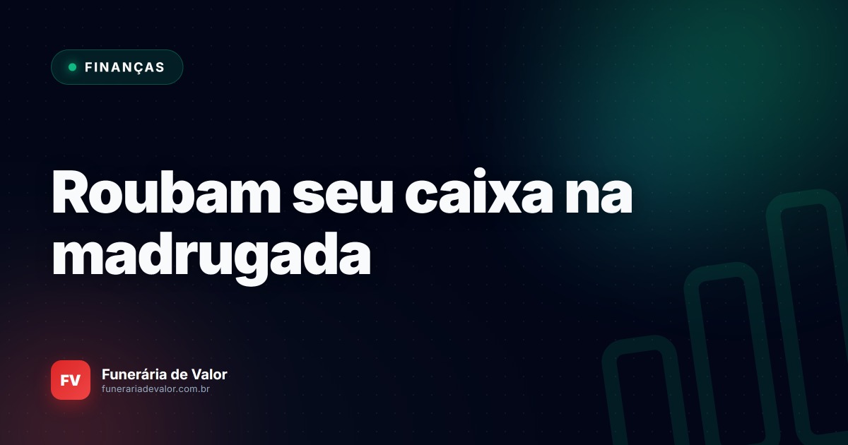 Roubo silencioso: Como os controles manuais estão drenando as finanças da sua funerária
