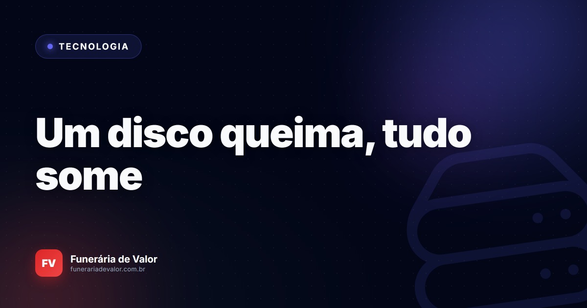 Servidor local é uma bomba-relógio: O erro de TI que pode apagar todos os seus clientes amanhã