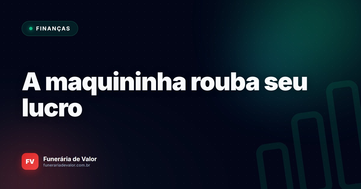 Vender Funerais à Vista no Cartão: A estratégia de antecipação que salva o caixa, mas destrói a margem